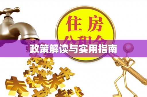 响水政策解读与实用指南