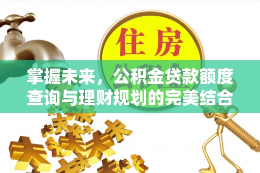 响水掌握未来，公积金贷款额度查询与理财规划的完美结合