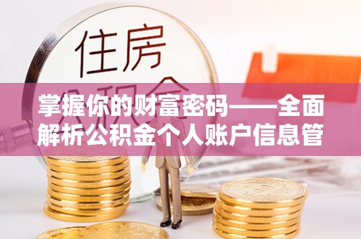 响水掌握你的财富密码——全面解析公积金个人账户信息管理与优化